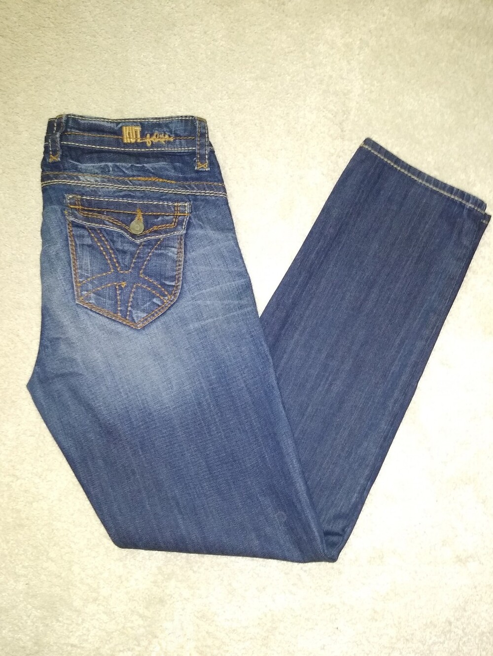 KUT FROM THE KLOTH BLUE JEANS SIZE 6